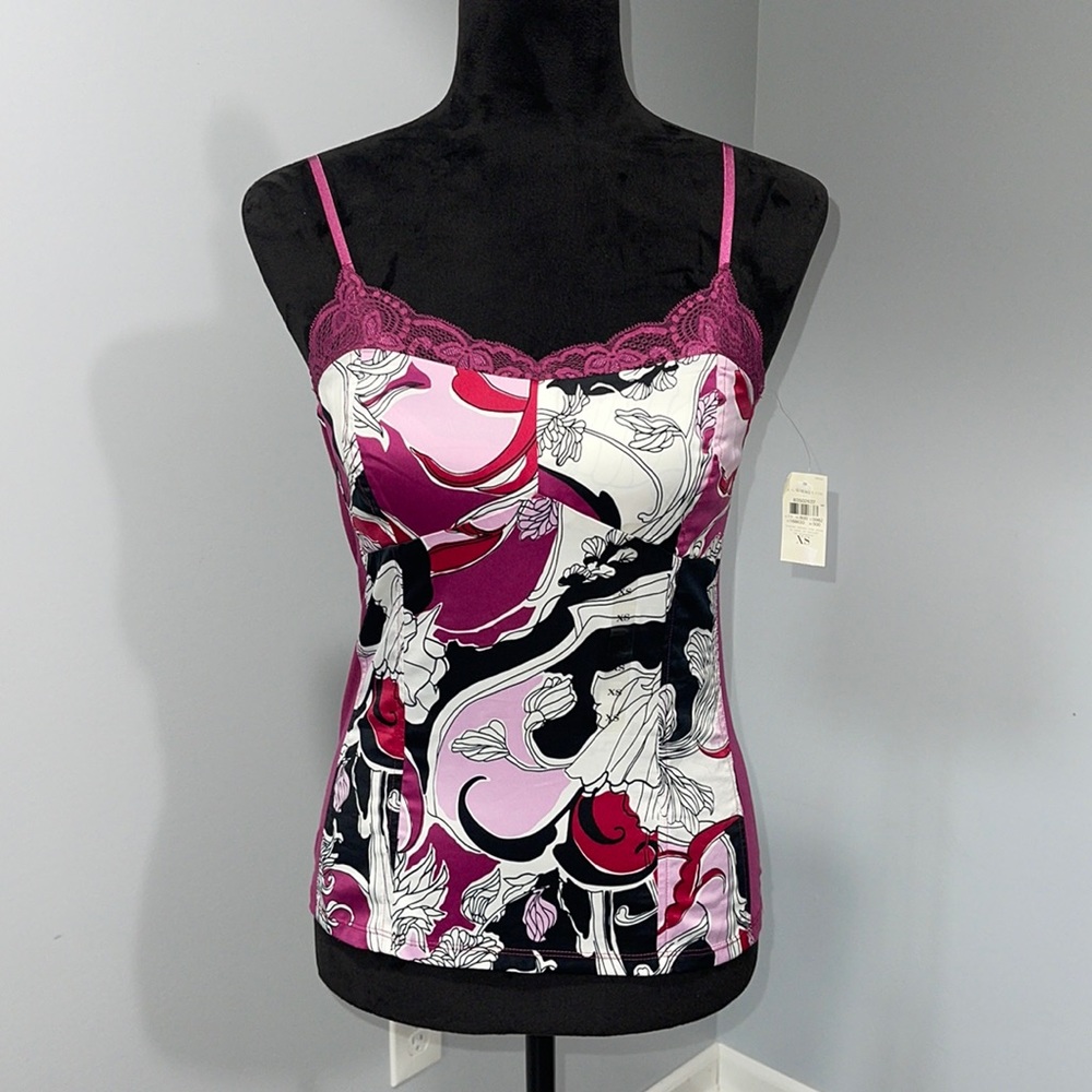Ann Taylor size XSmall floral camisole top NEW
